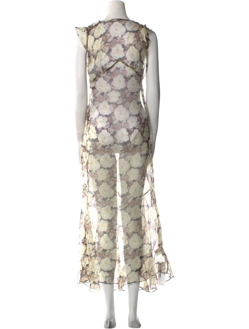 SIR. Silk Long Dress