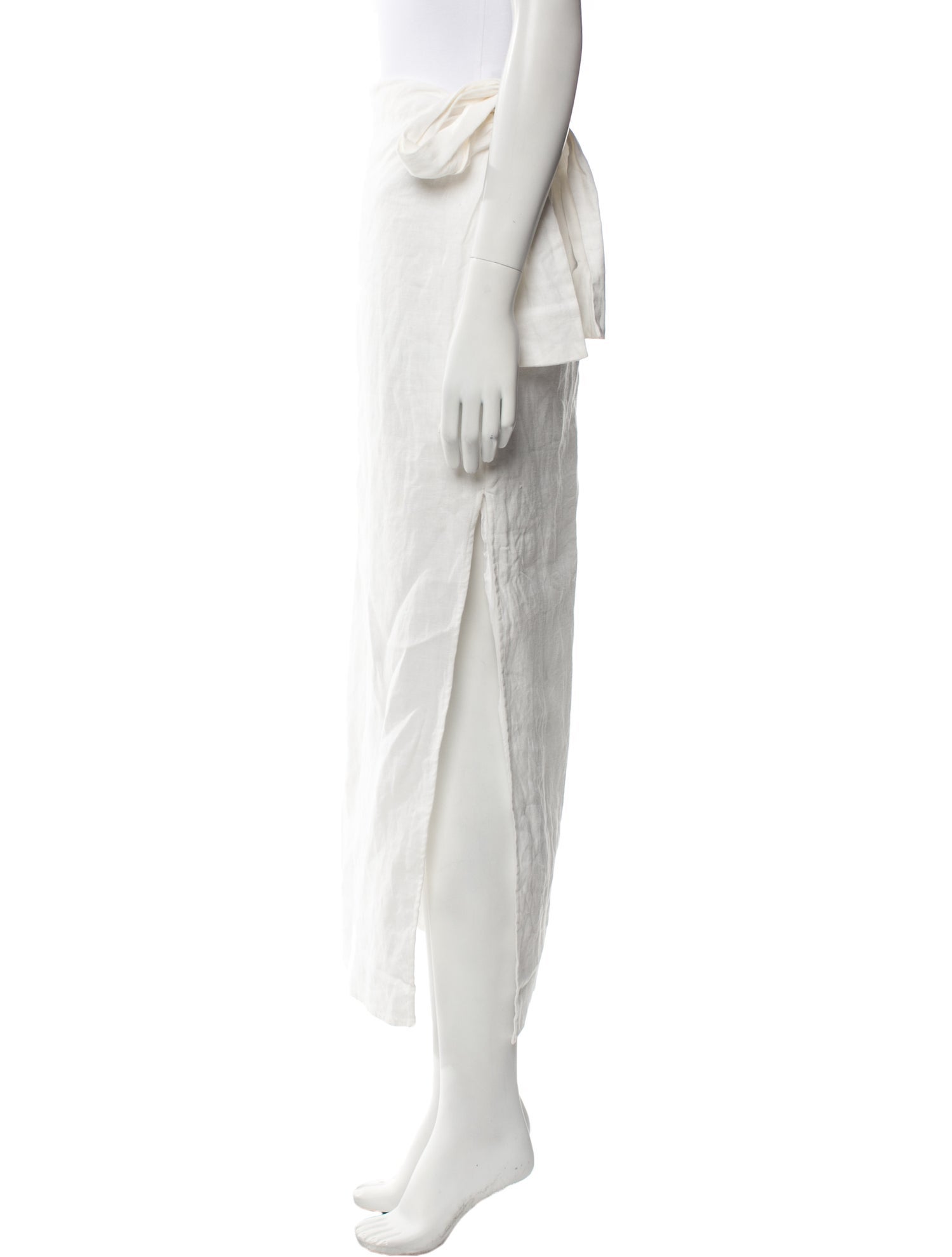 SIR. Linen Midi Length Skirt