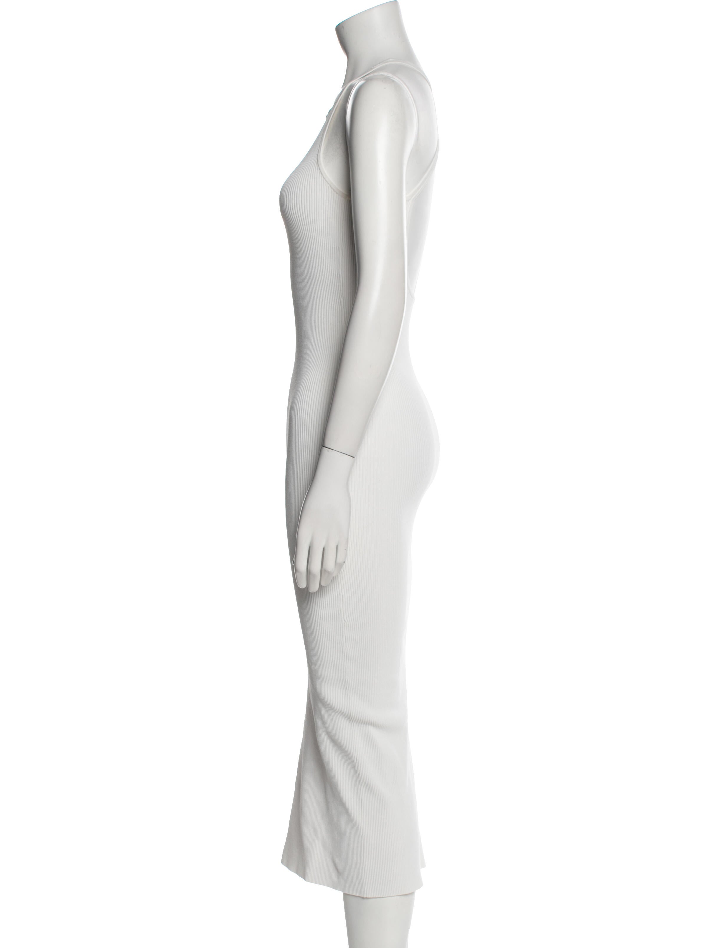 SIR. Square Neckline Midi Length Dress