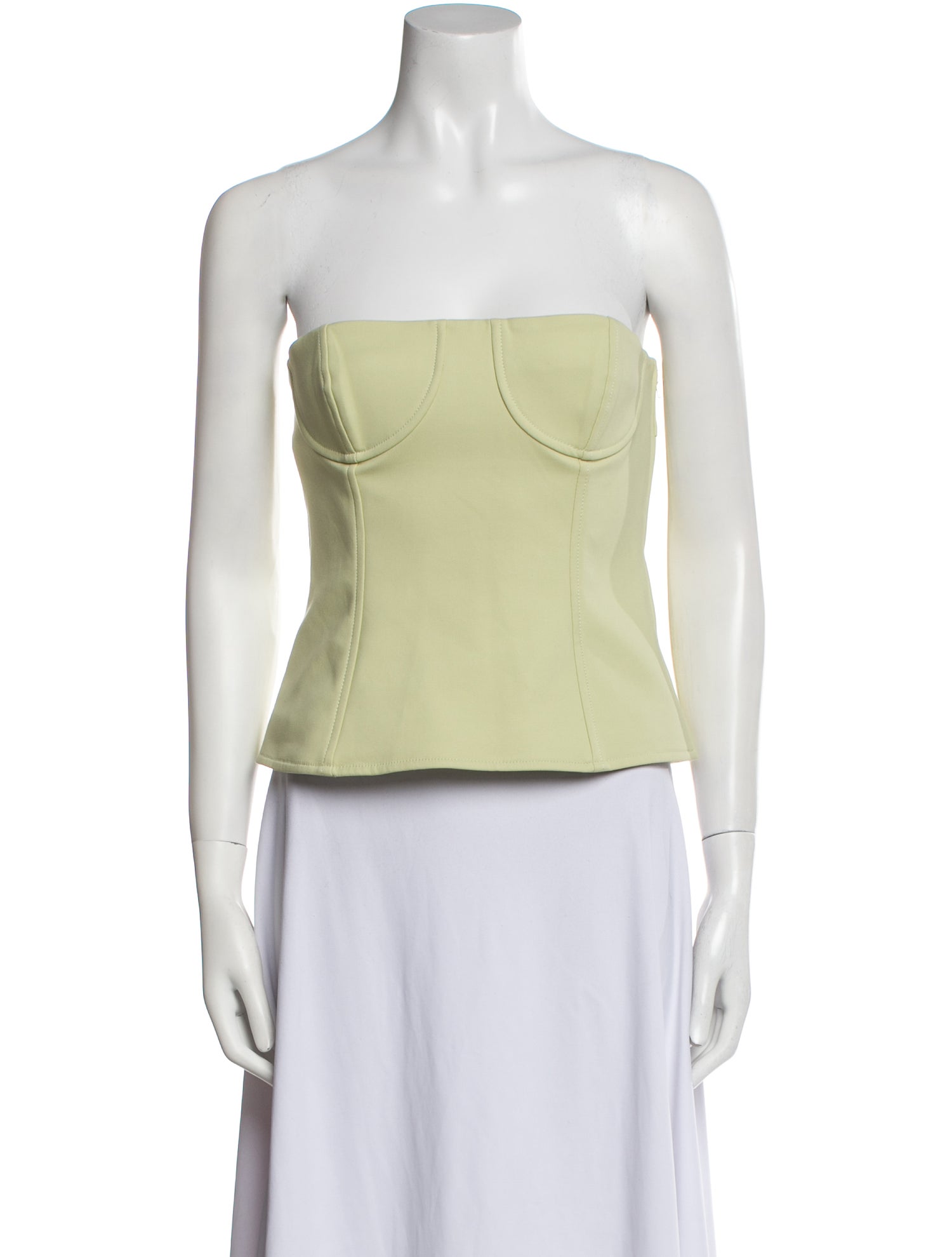 SIR. Strapless Crop Top