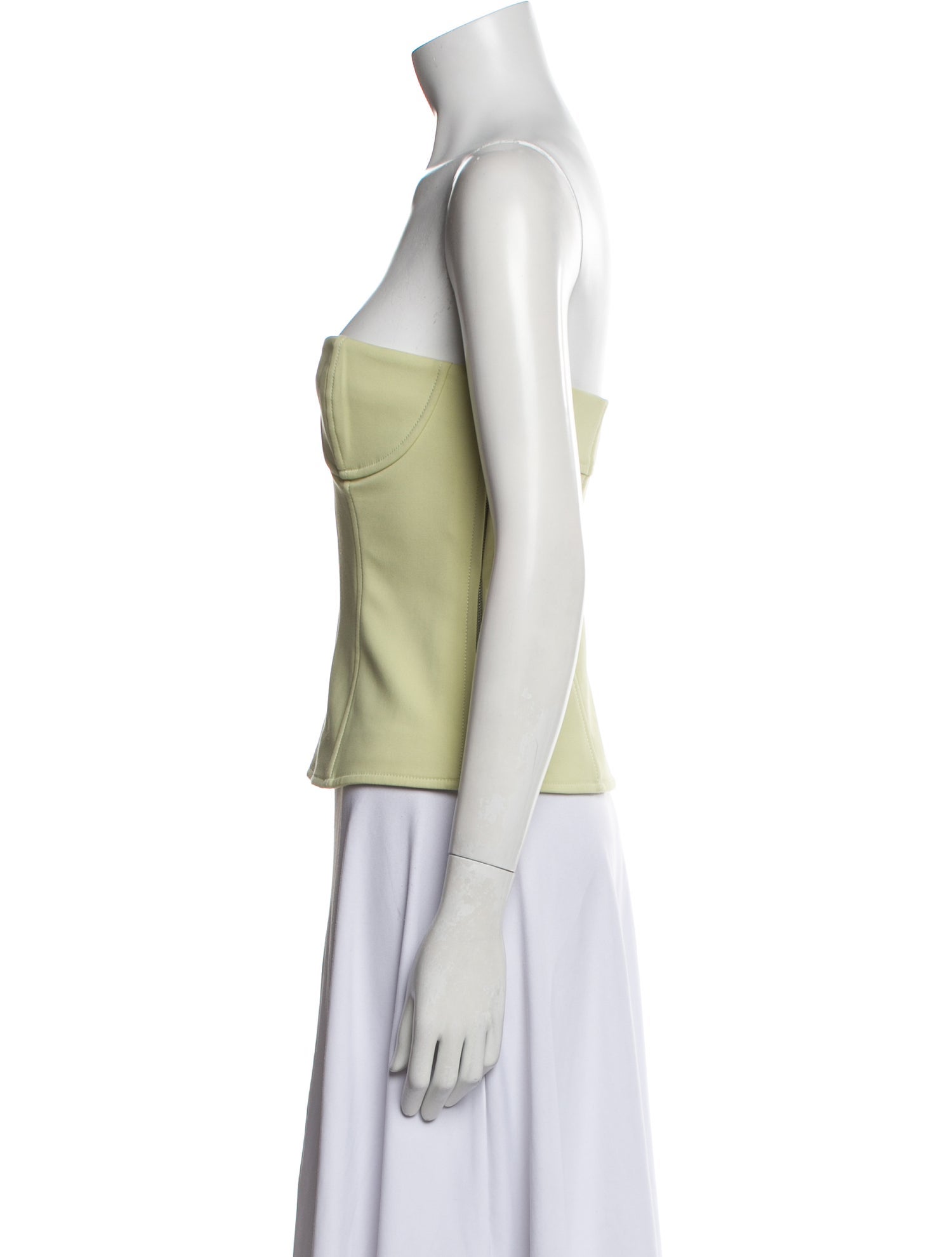 SIR. Strapless Crop Top