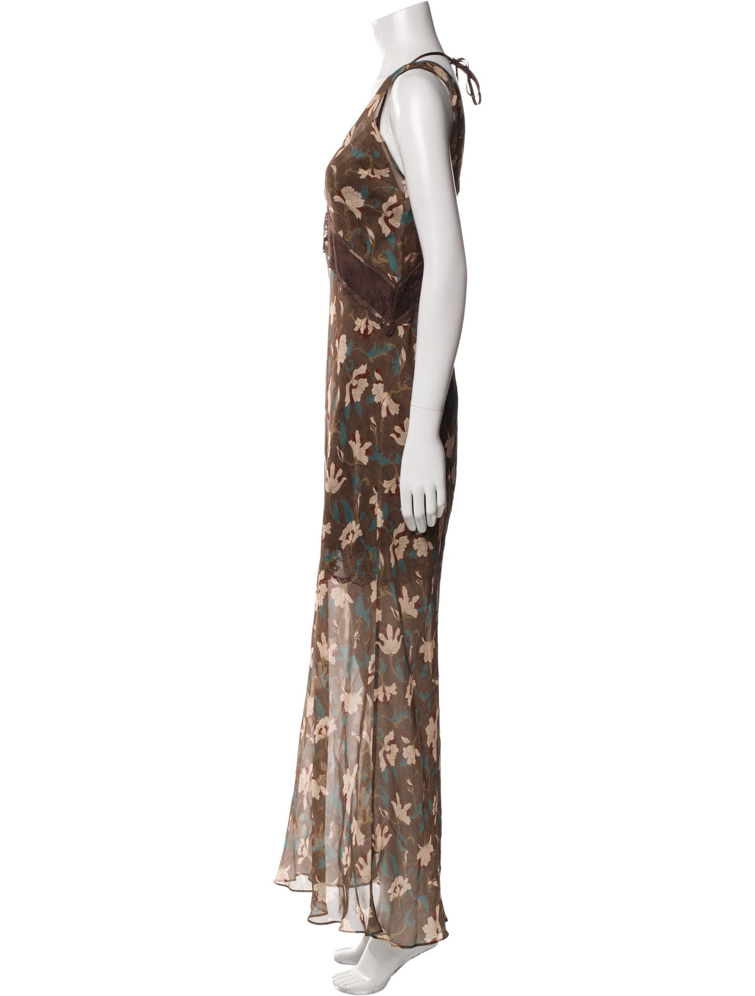 SIR. Silk Long Dress