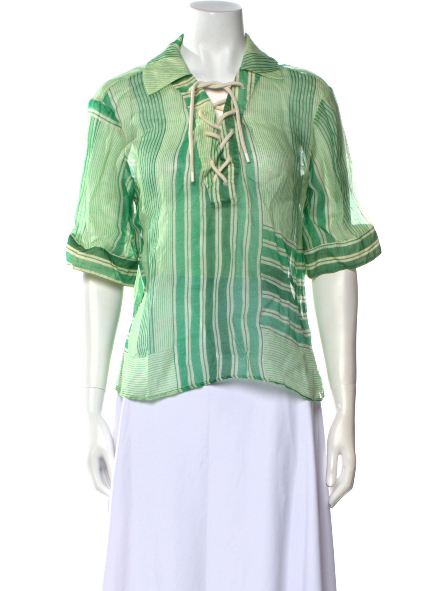 SIR. Wool Striped Blouse