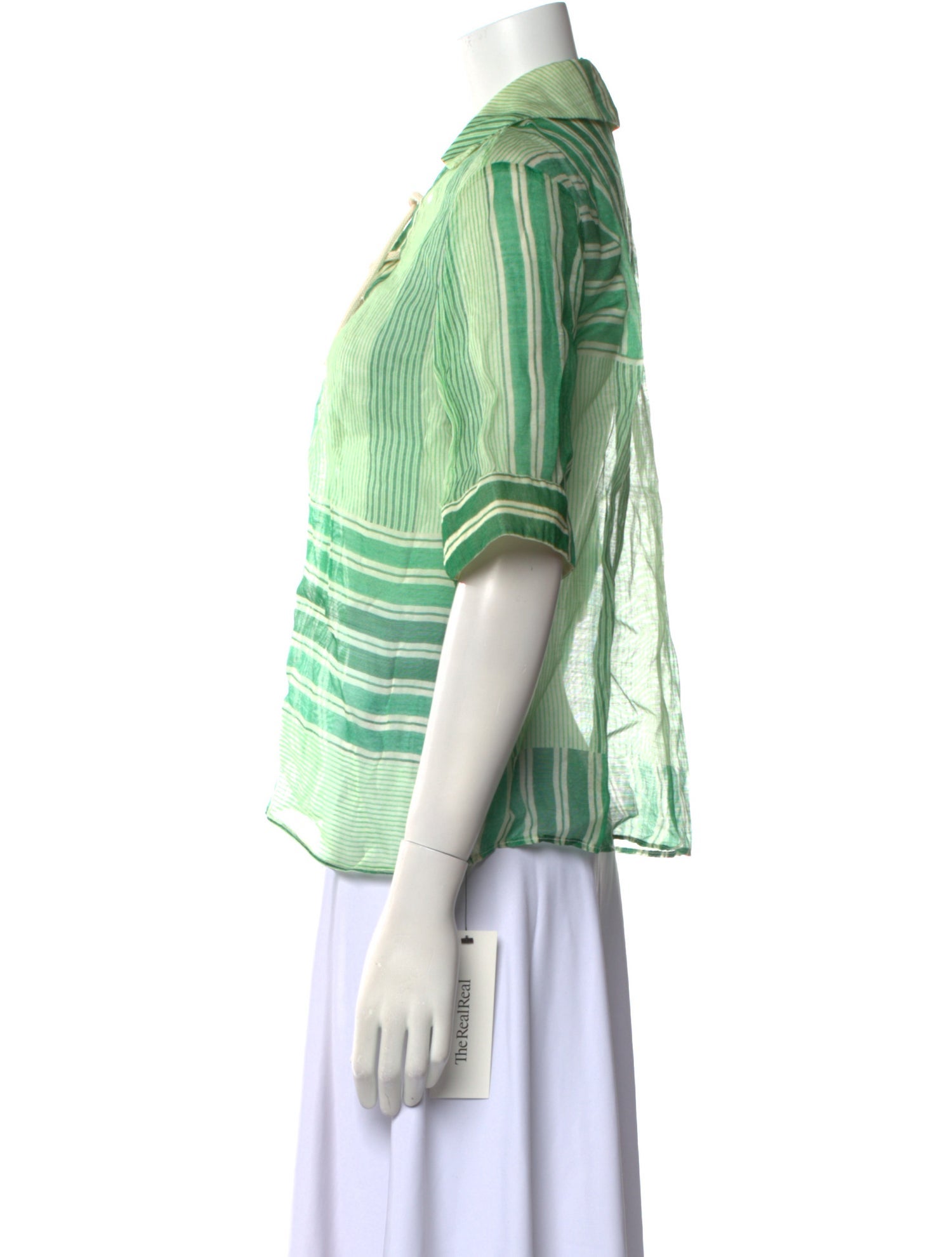 SIR. Wool Striped Blouse