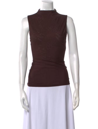 SIR. Turtleneck Sleeveless Top