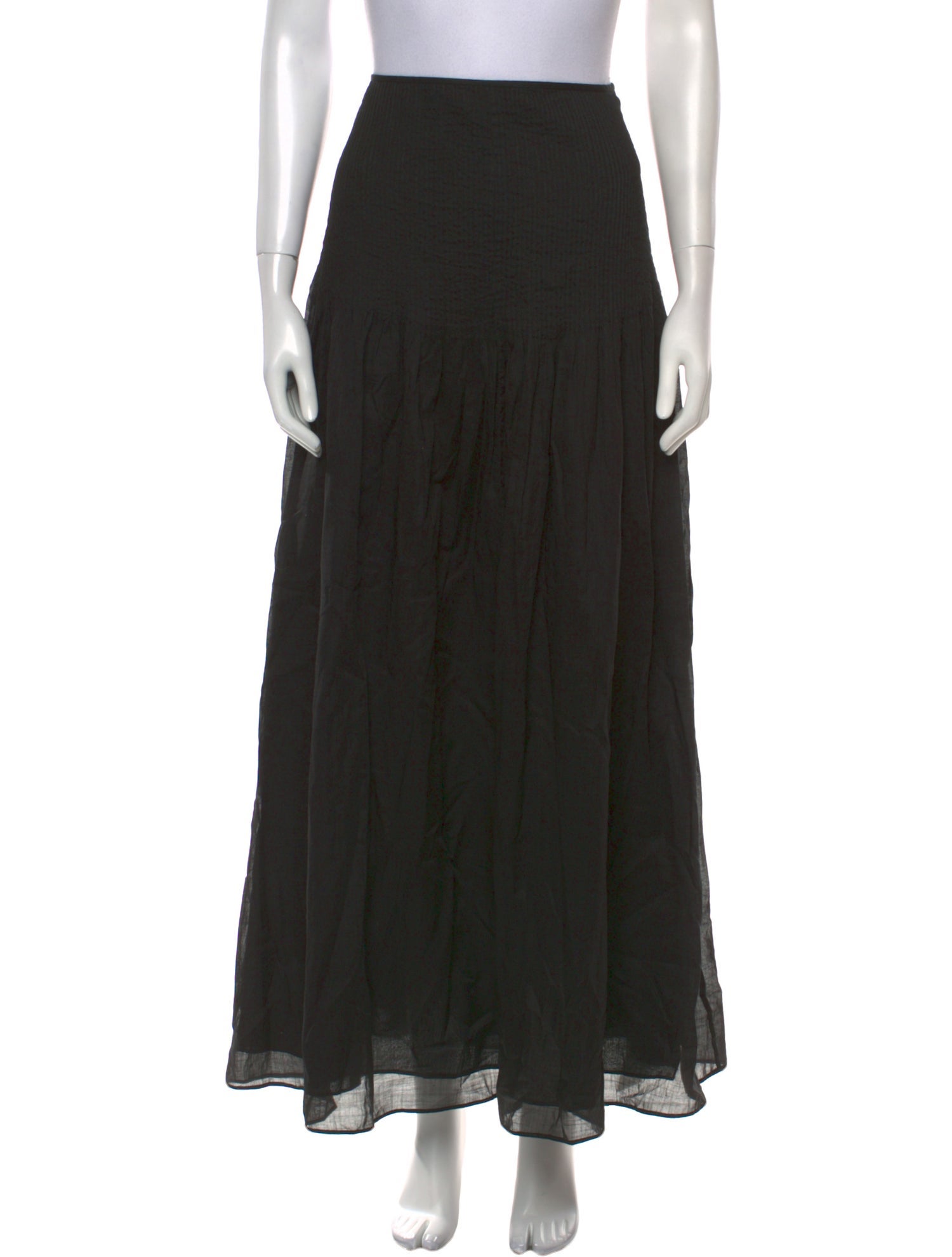 SIR. Pleated Accents Long Skirt