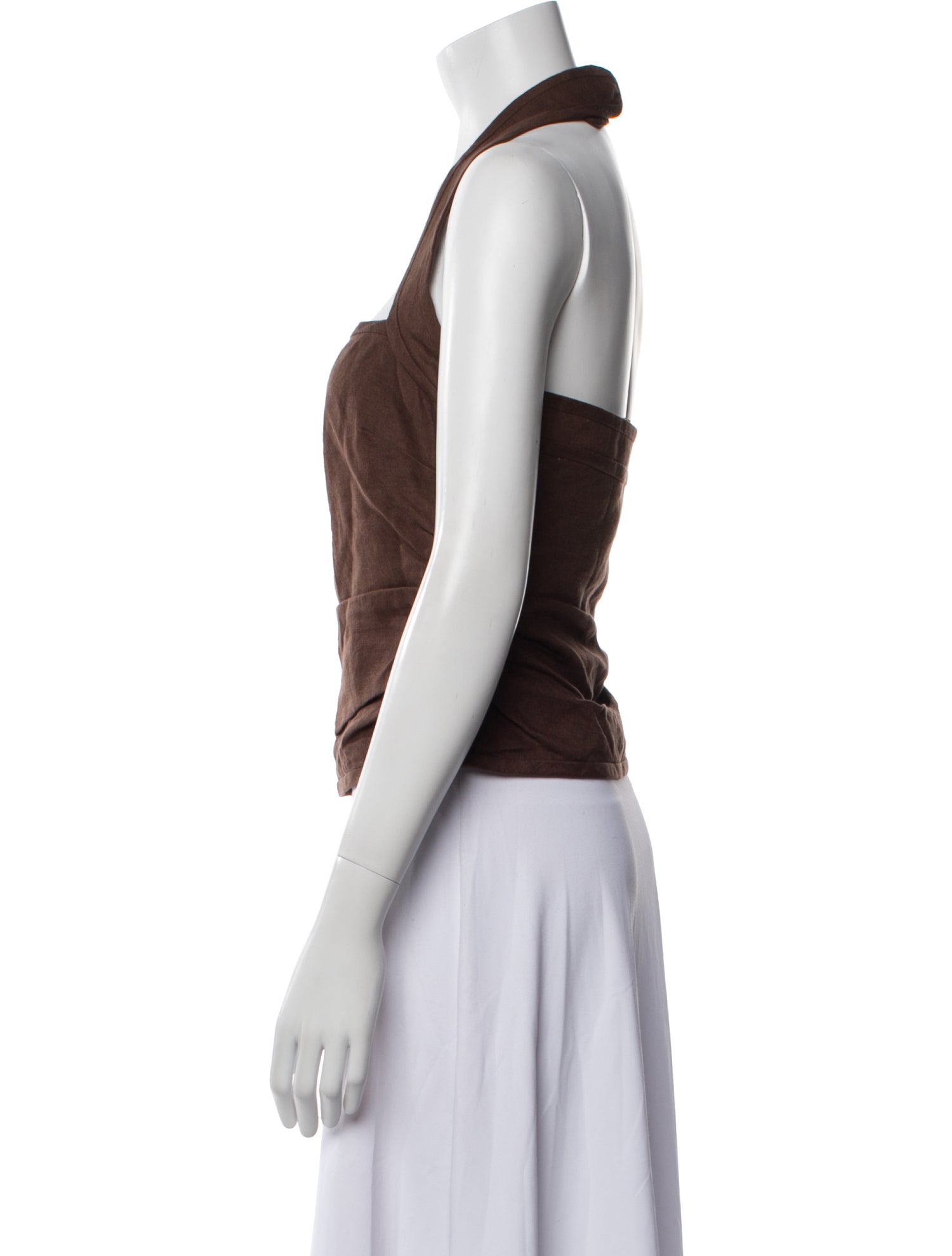 SIR. Square Neckline Sleeveless Crop Top