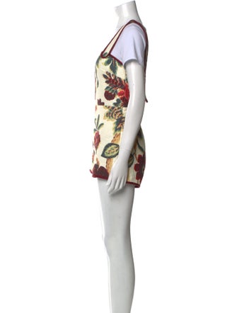 SIR. Linen Floral Print Romper