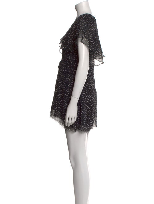 SIR. Silk Polka Dot Print Romper