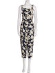 SIR. Linen Floral Print Jumpsuit