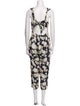 SIR. Linen Floral Print Jumpsuit
