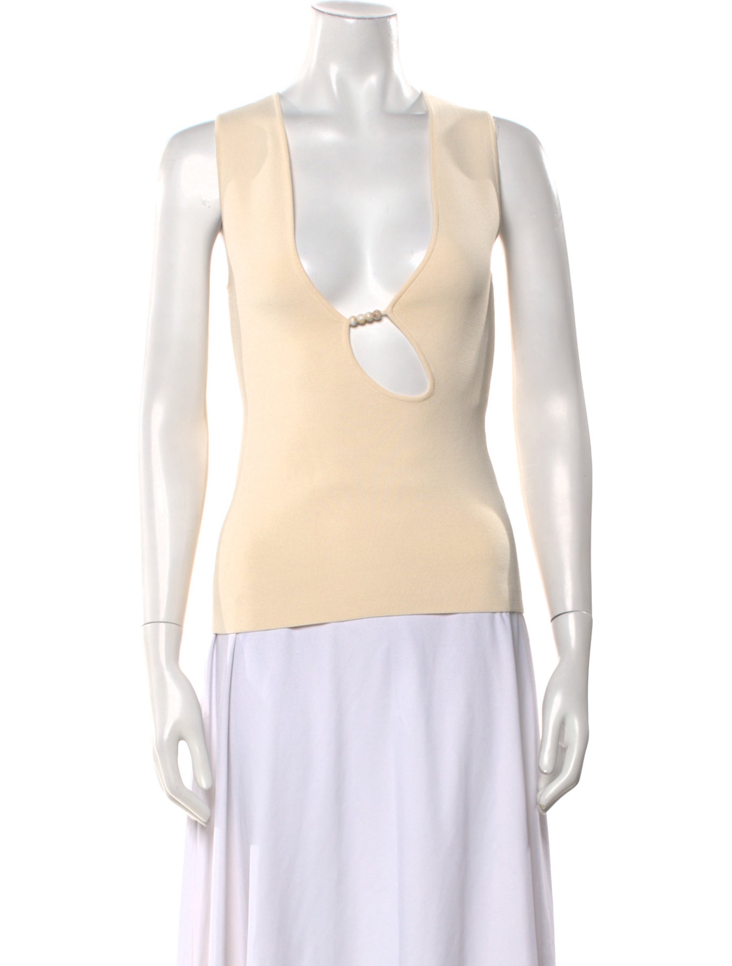 SIR. V-Neck Sleeveless Top