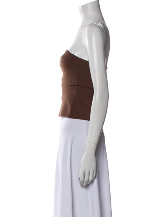 SIR. Strapless Crop Top