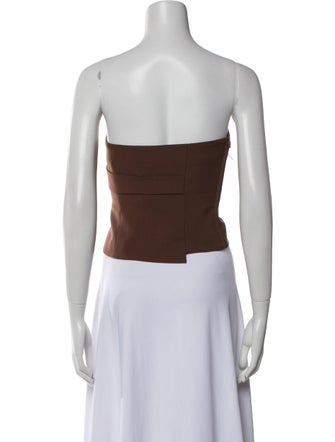 SIR. Strapless Crop Top