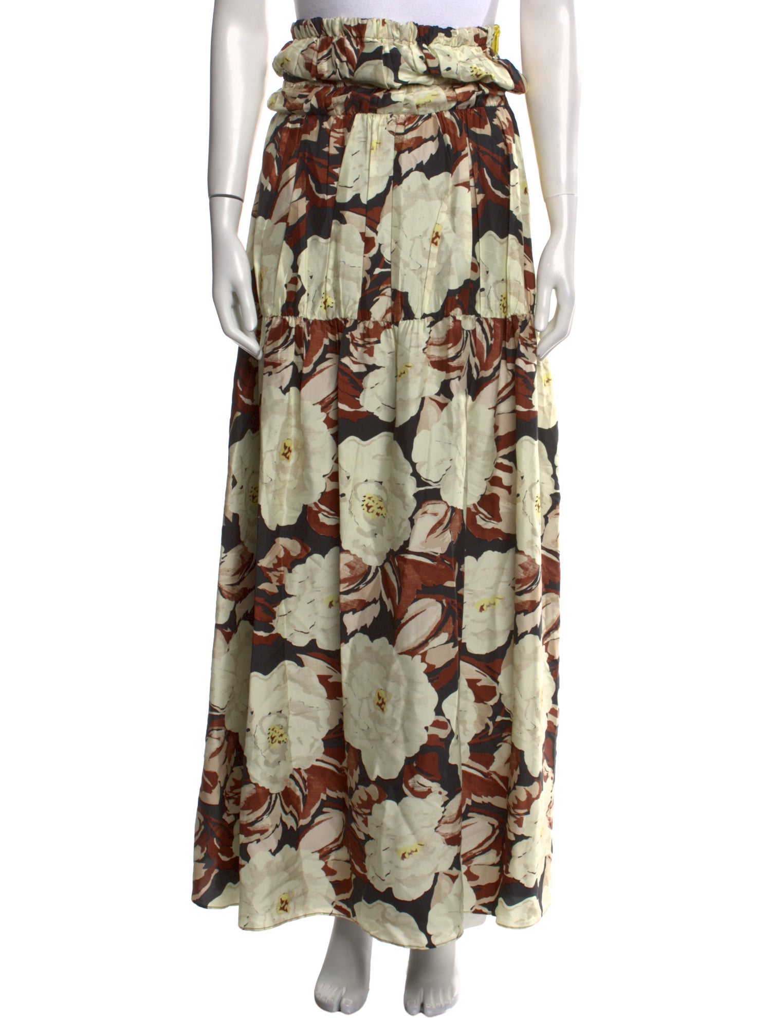 SIR. Silk Long Skirt