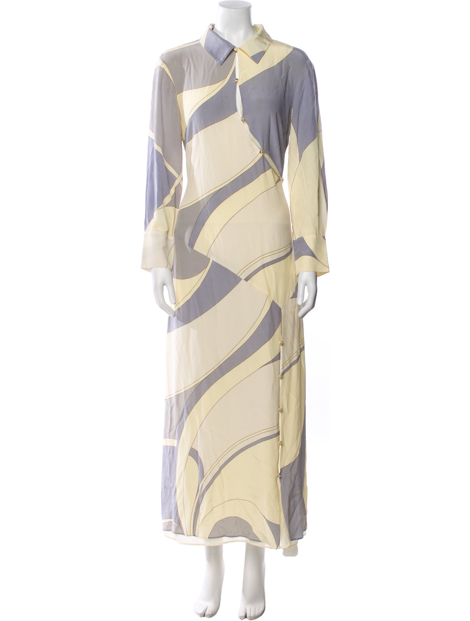 SIR. Silk Long Dress