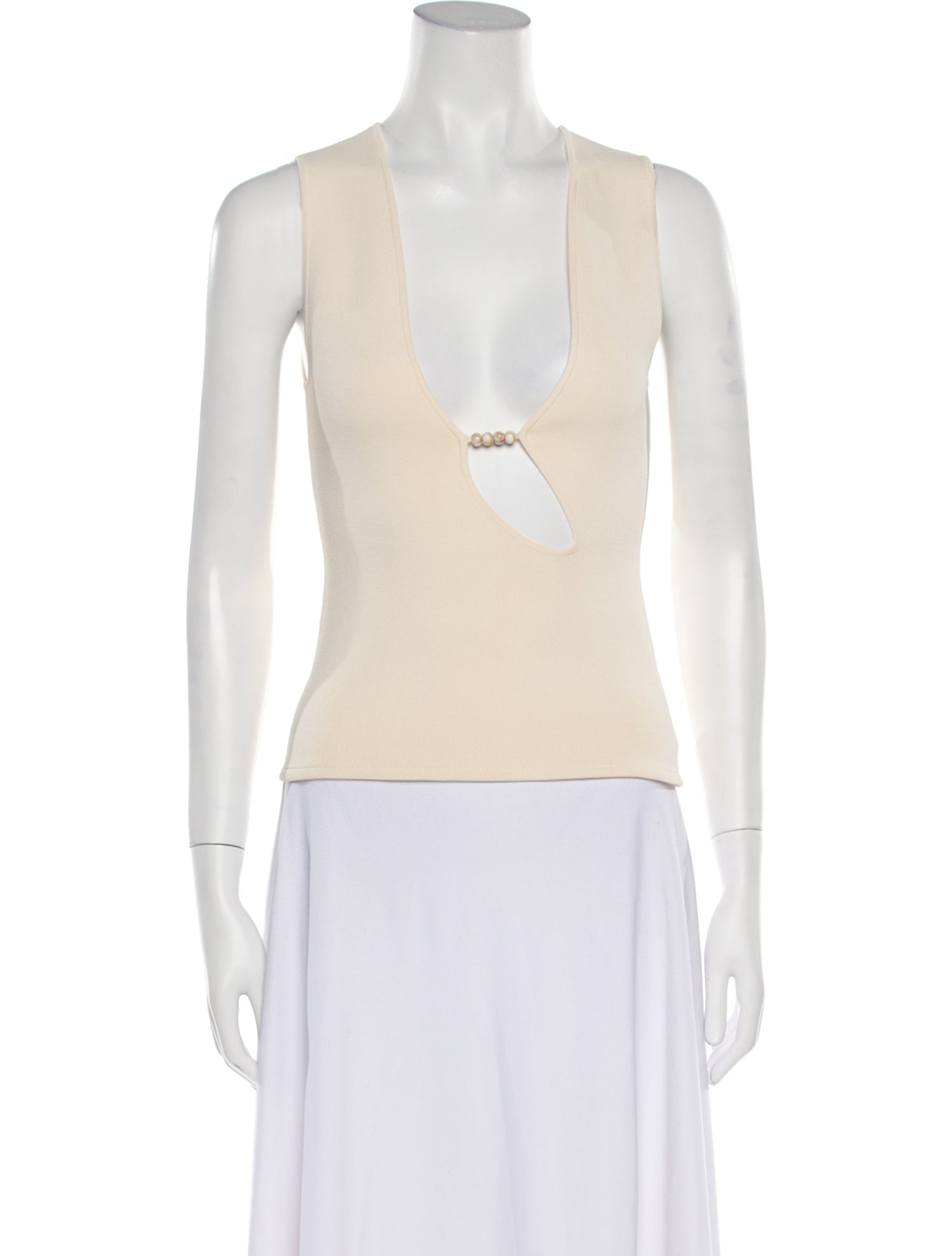 SIR. V-Neck Sleeveless Top