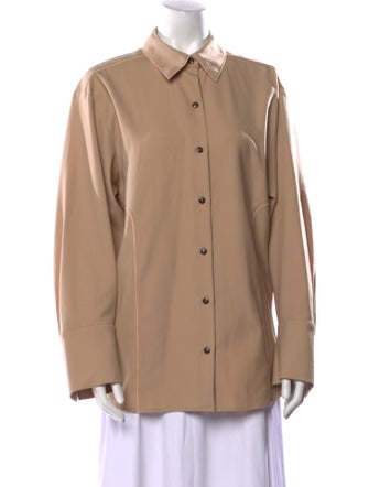 SIR. Long Sleeve Button-Up Top