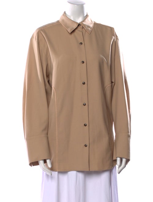 SIR. Long Sleeve Button-Up Top