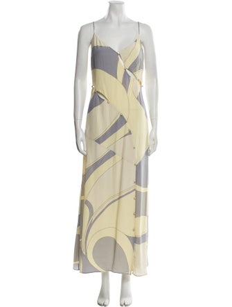 SIR. Silk Long Dress