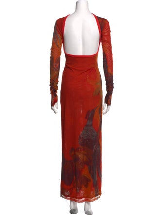 SIR. Nylon Long Dress