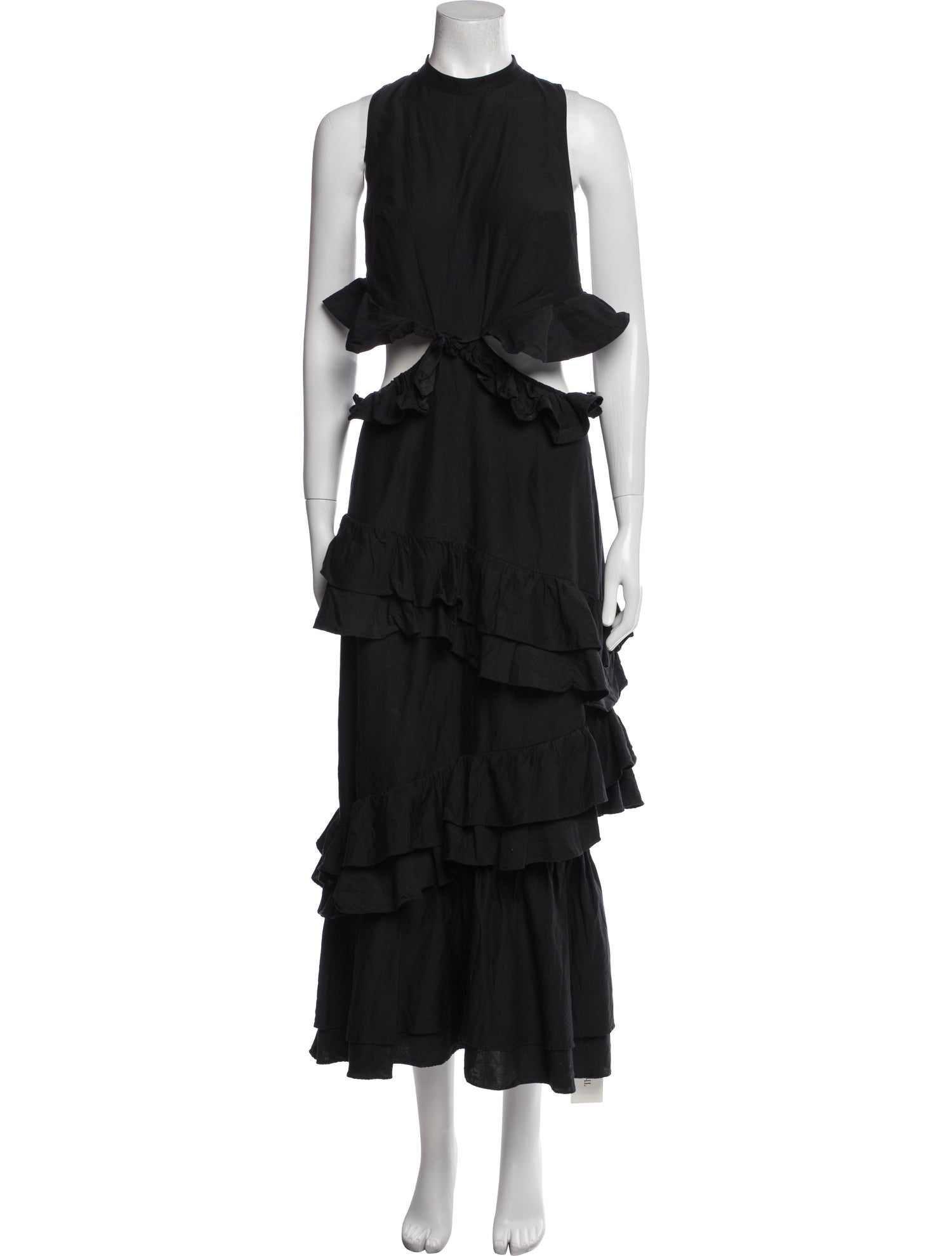 SIR. Mock Neck Long Dress