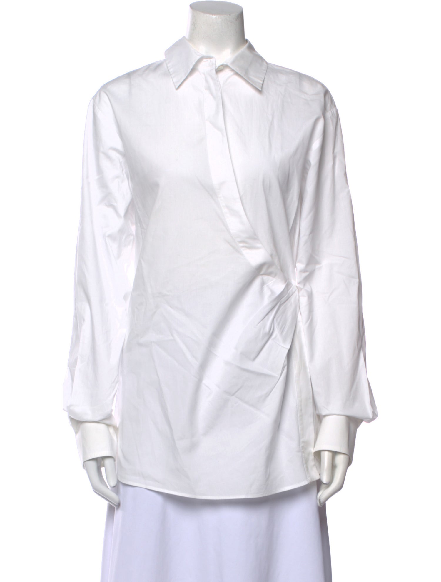 SIR. Long Sleeve Button-Up Top