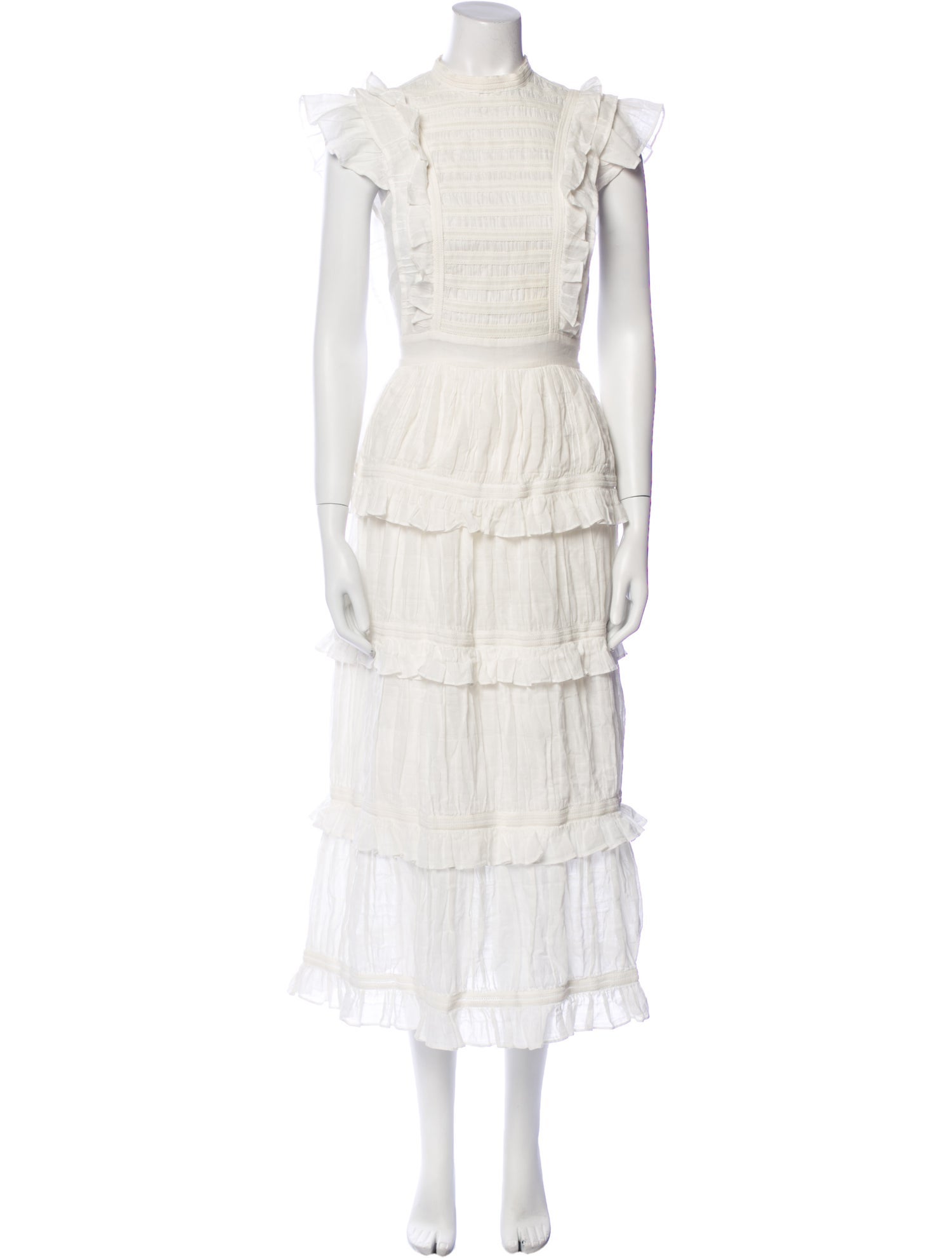 SIR. Mock Neck Long Dress