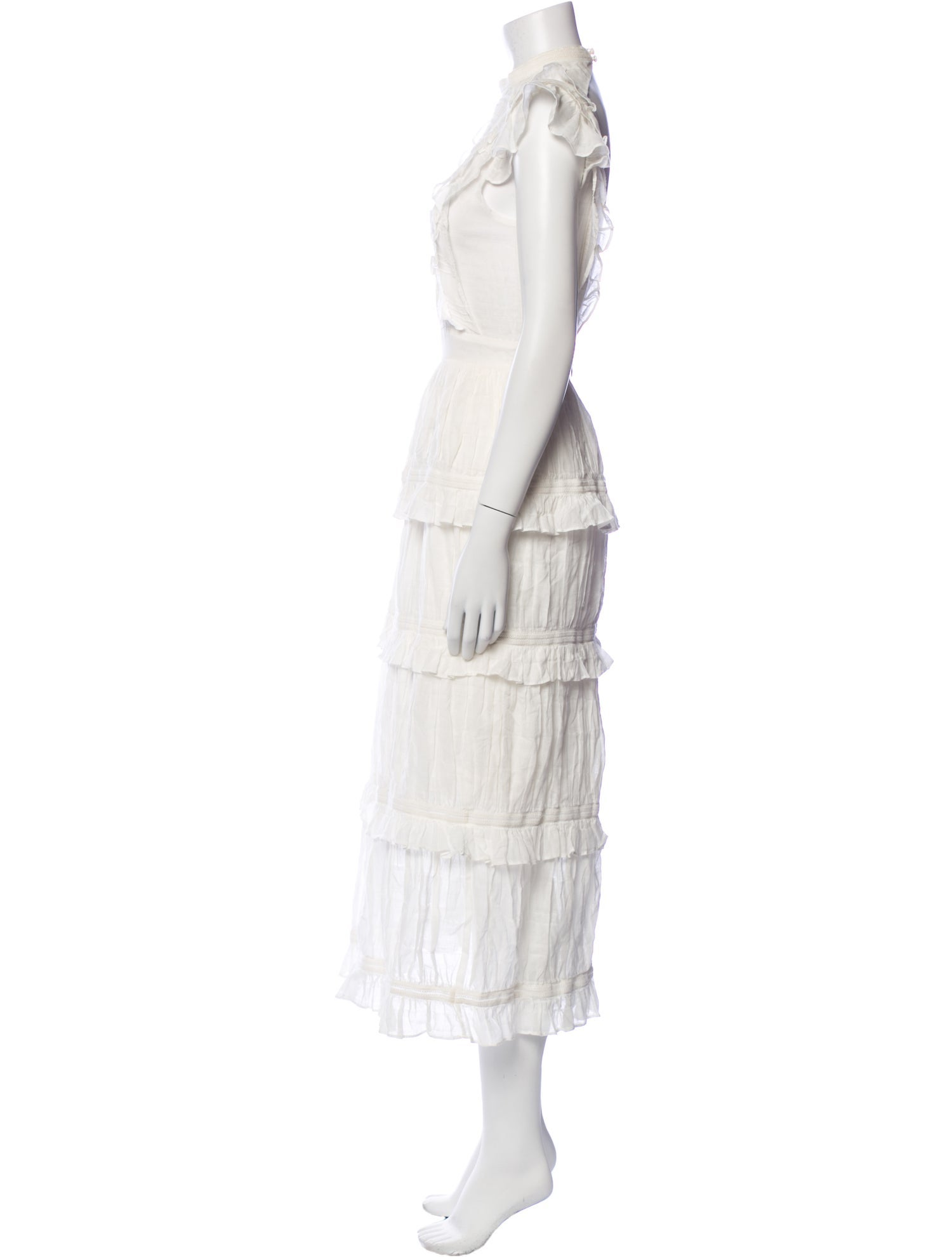 SIR. Mock Neck Long Dress