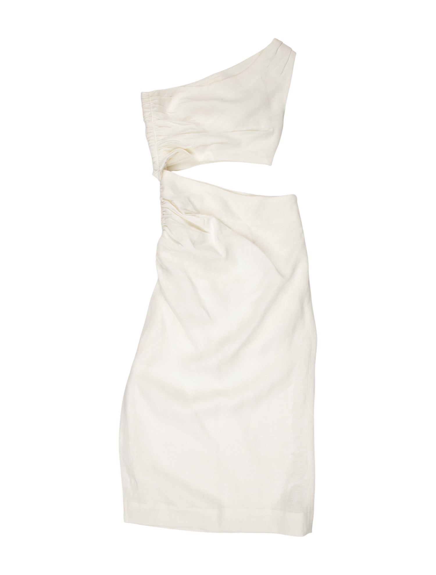 SIR. One-Shoulder Midi Length Dress