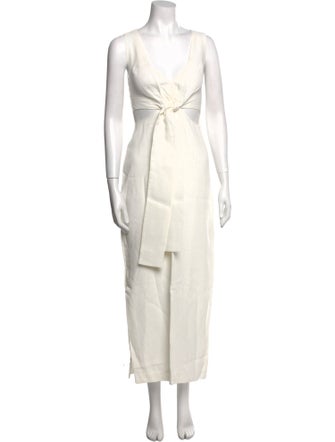 SIR. V-Neck Long Dress