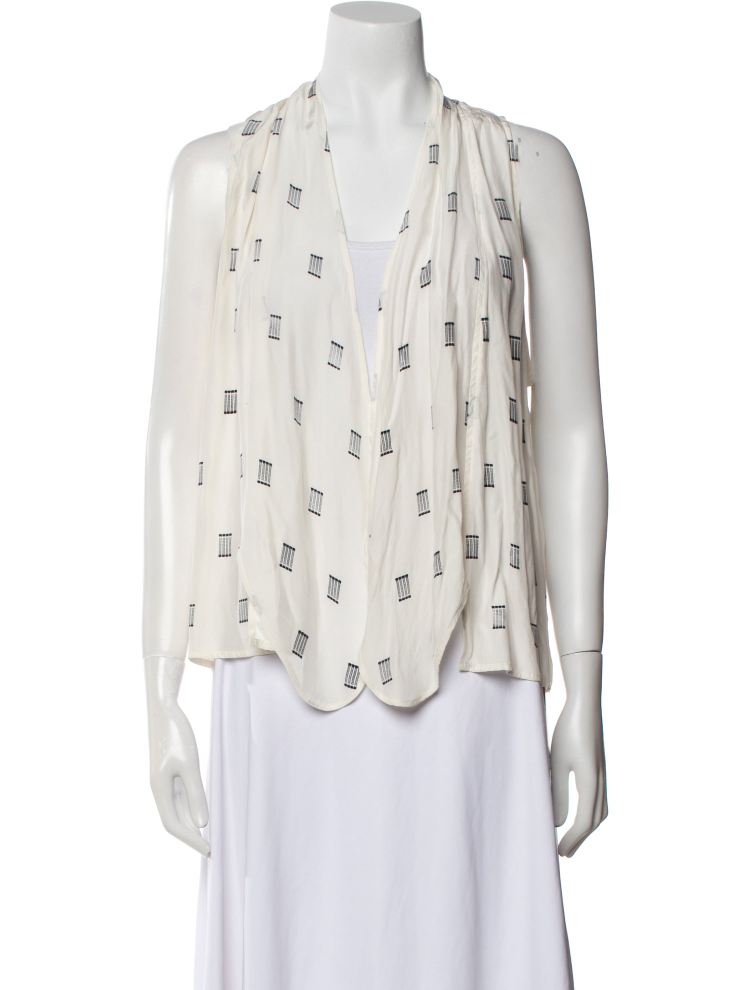 SIR. Silk Printed Blouse