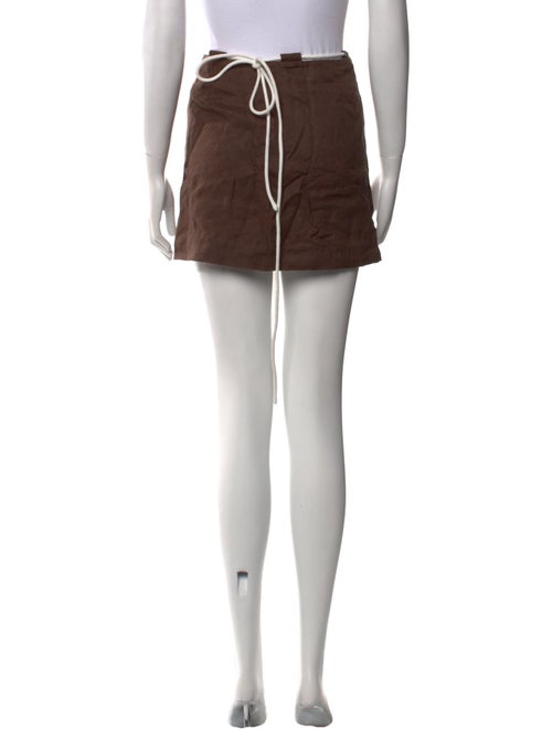SIR. Linen Mini Skirt