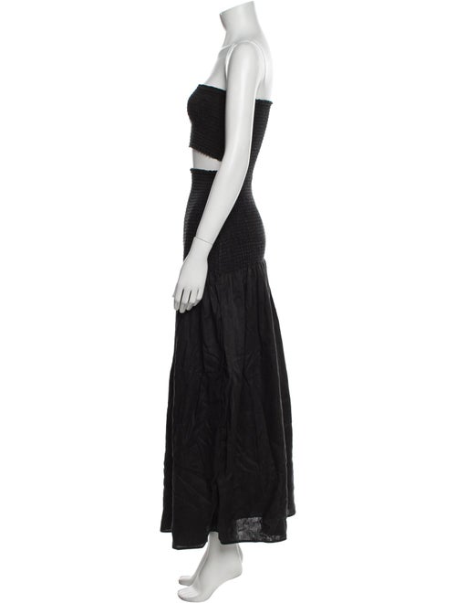 SIR. Linen Midi Length Dress