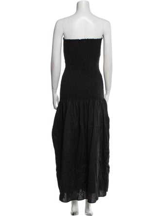 SIR. Linen Midi Length Dress