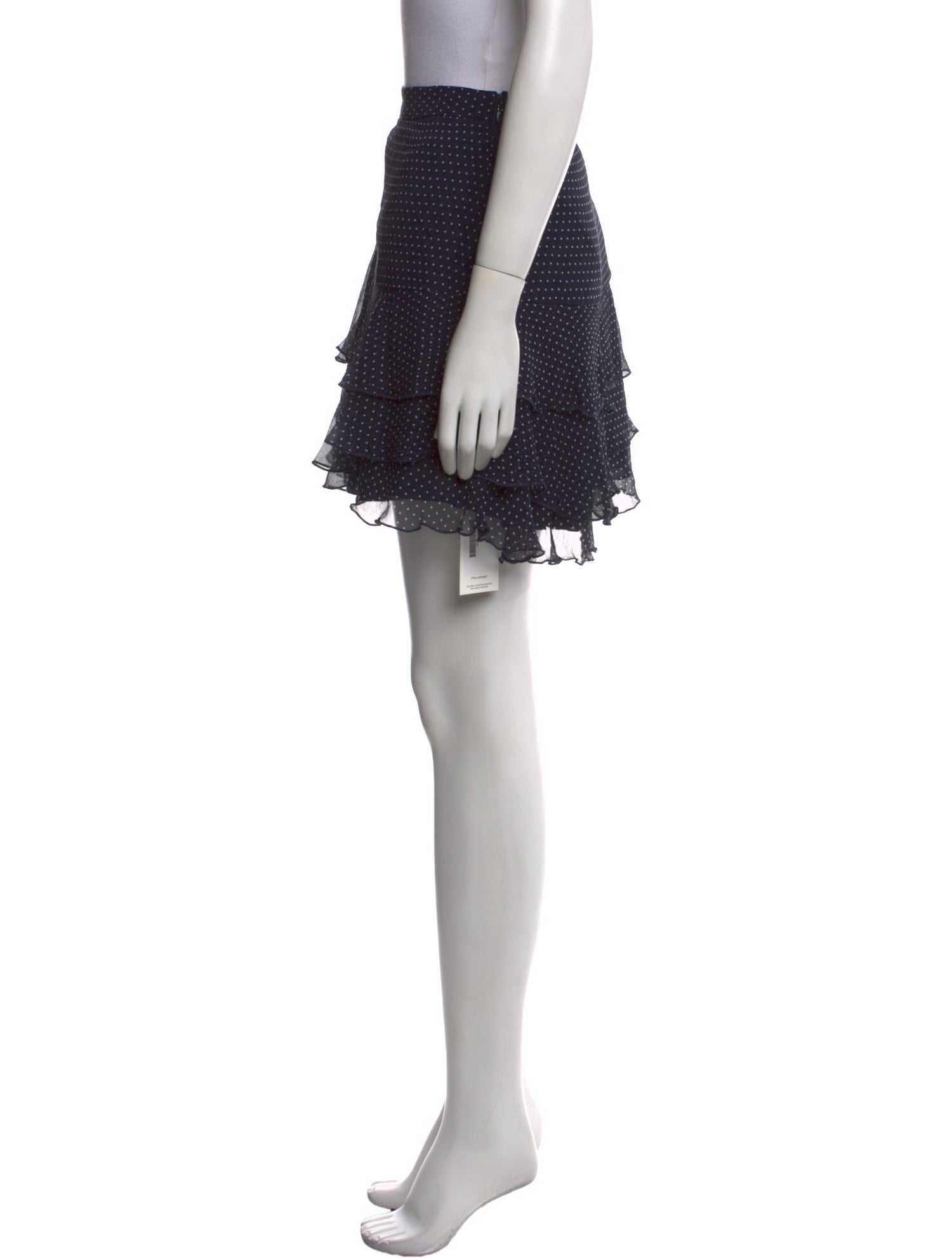 SIR. Silk Mini Skirt