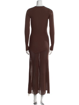 SIR. Crew Neck Long Dress