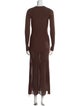 SIR. Crew Neck Long Dress