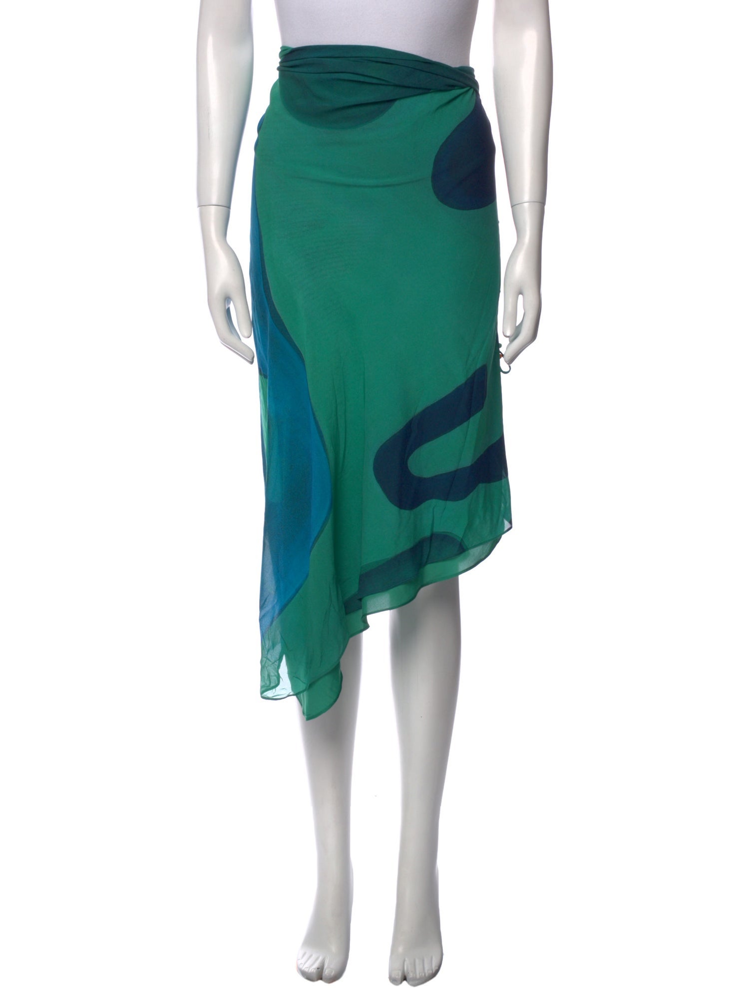 SIR. Silk Midi Length Skirt