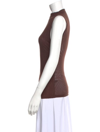 SIR. Mock Neck Sleeveless Top