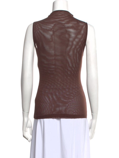 SIR. Mock Neck Sleeveless Top