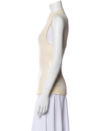 SIR. Mock Neck Sleeveless Top