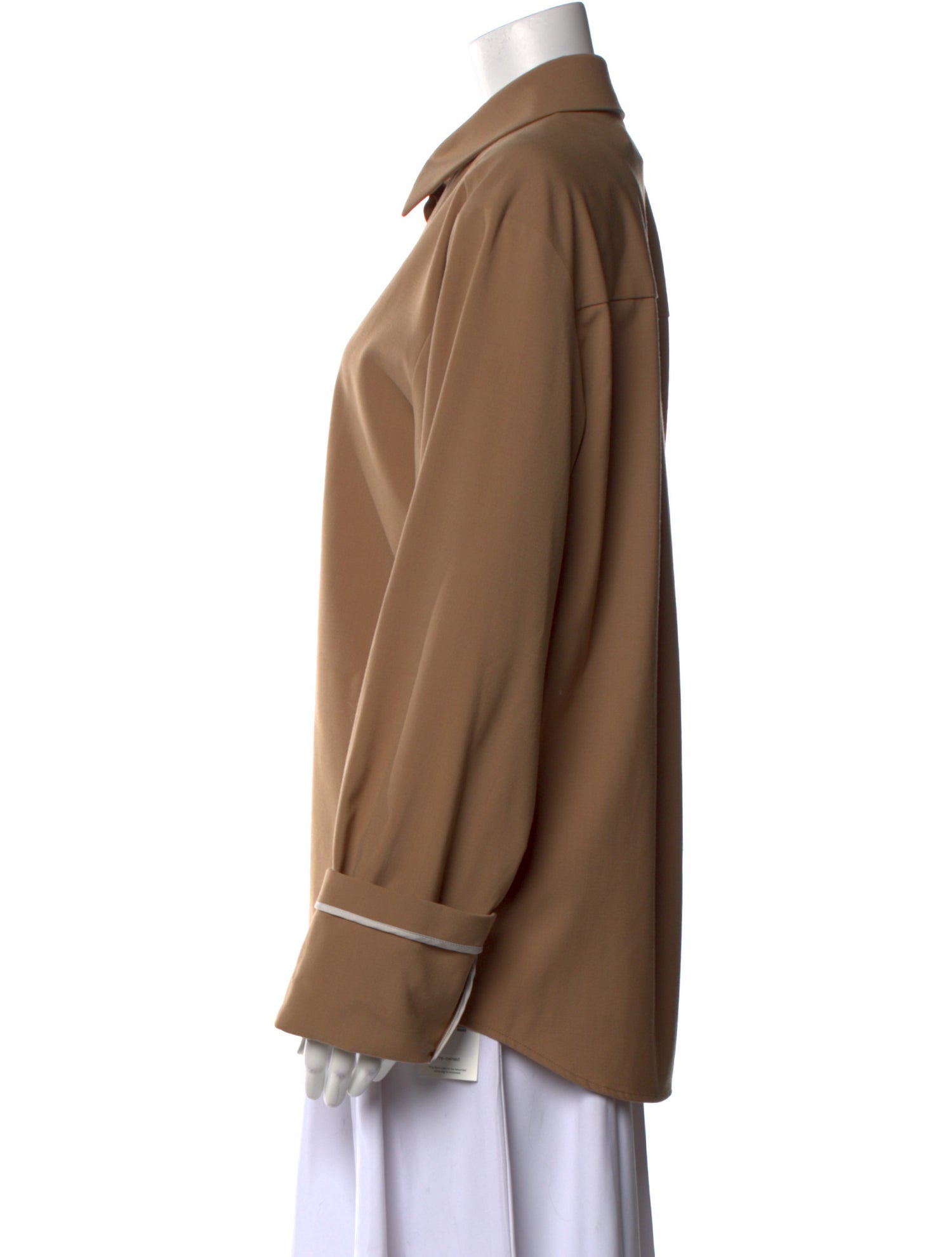 SIR. Long Sleeve Button-Up Top