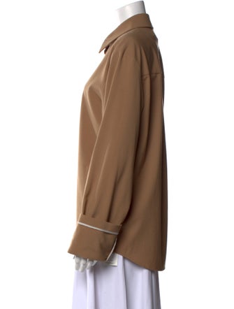 SIR. Long Sleeve Button-Up Top