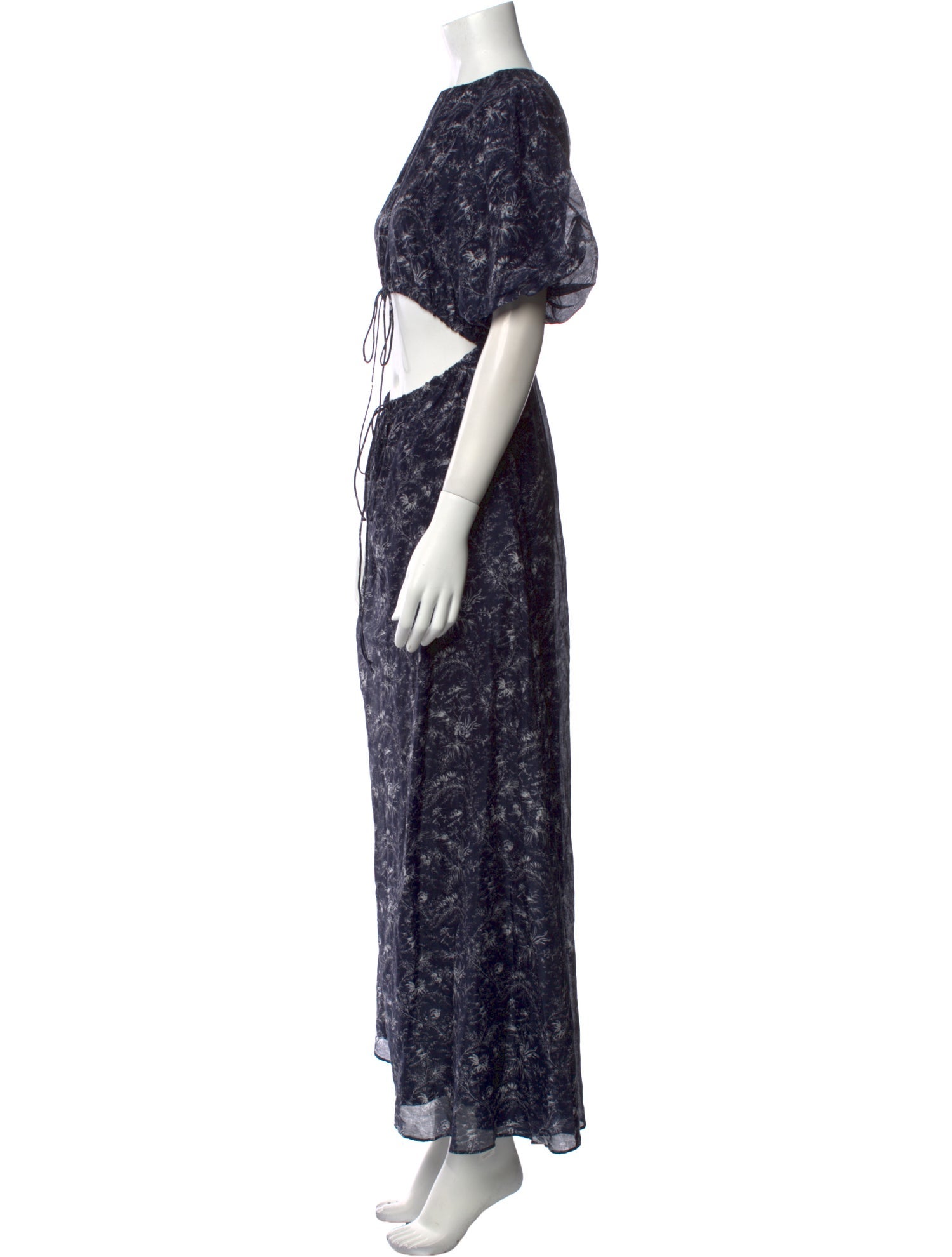 SIR. Floral Print Long Dress