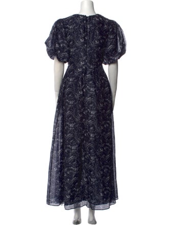 SIR. Floral Print Long Dress