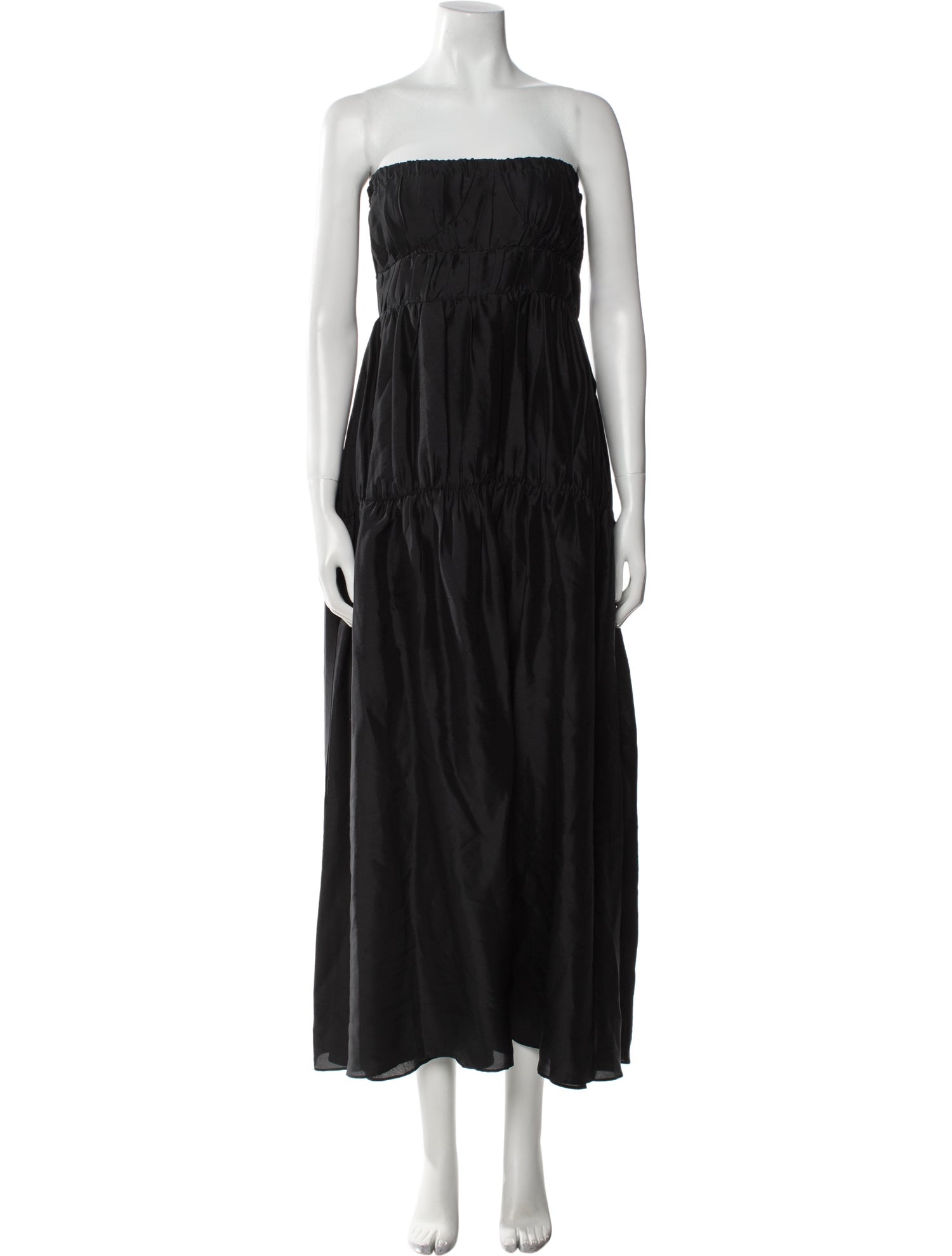 SIR. Silk Midi Length Dress