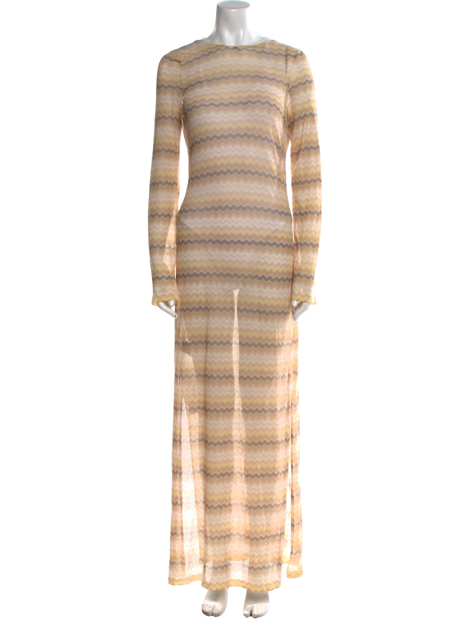 SIR. Striped Long Dress