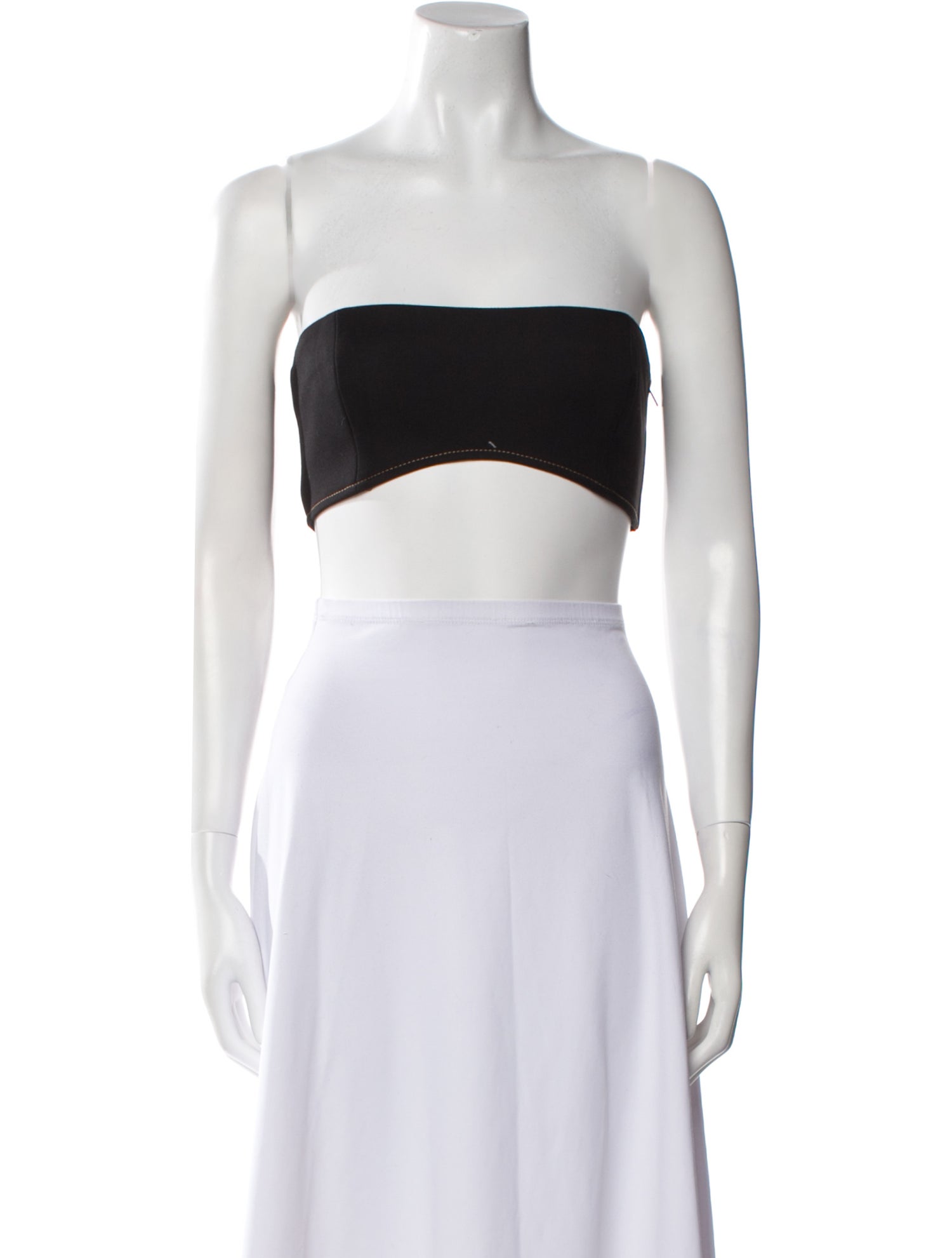 SIR. Strapless Crop Top