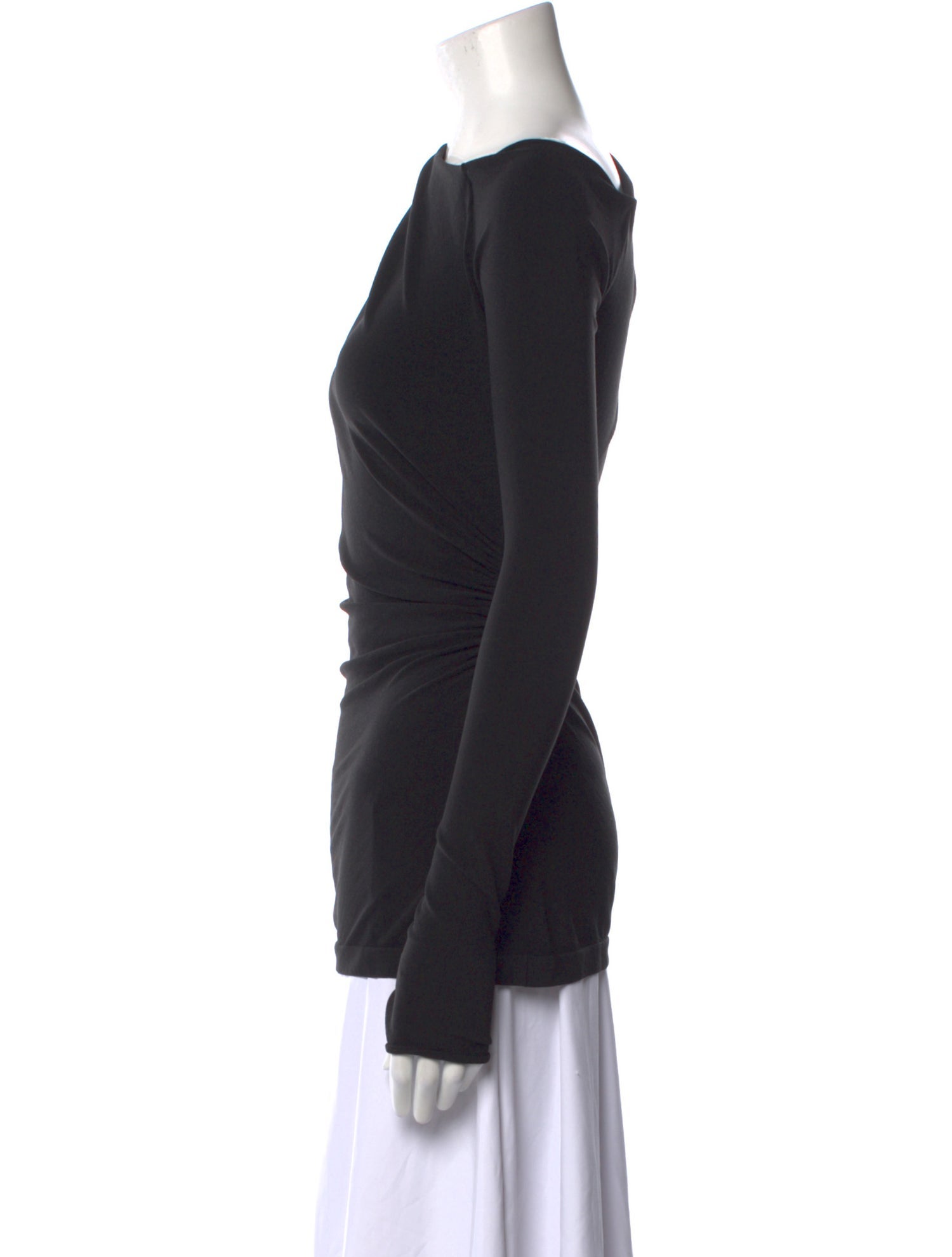 SIR. Nylon Cowl Neck Top